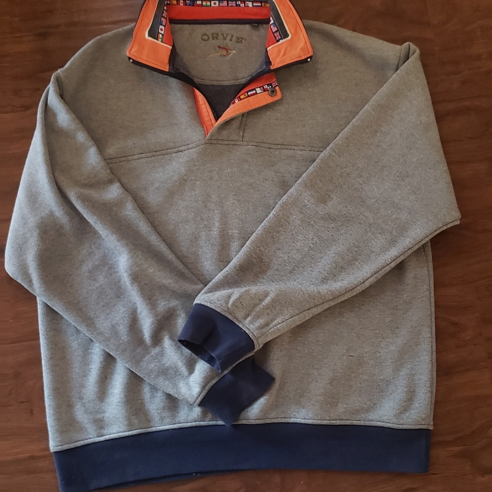 Orvis men's pullover